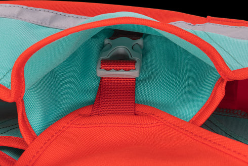 RuffWear Lumenglow™ Hi-Vis Dog Jacket S Red Sumac