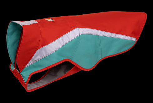 RuffWear Lumenglow™ Hi-Vis Dog Jacket S Red Sumac