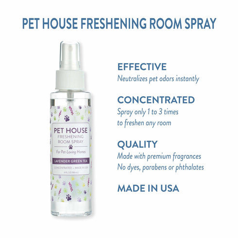Pet House Lavender Green Tea Room Spray