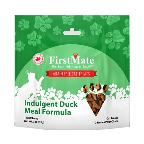 First Mate Indulgent Duck Treats For Cats 3oz - Poudre Pet and Feed Supply