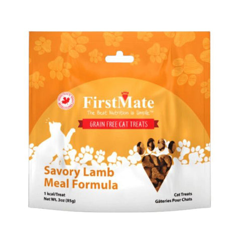 First Mate Savory Lamb Treats for Cats 3oz - Poudre Pet and Feed Supply