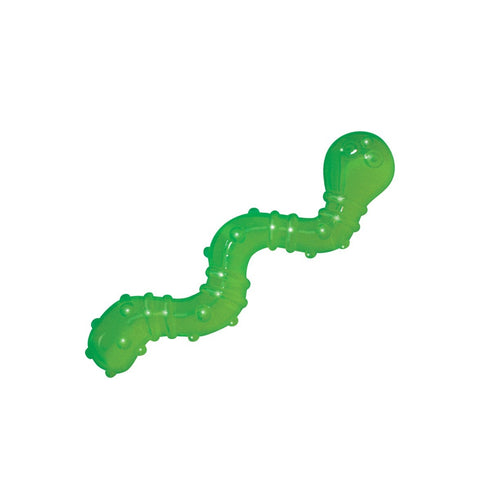 PetStages Orkakat Wiggle Worm Dental Catnip Cat Chew Toy - Poudre Pet & Feed Supply
