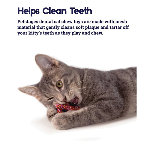 PetStages Catnip Plaque Away Pretzel Dental Cat Chew Toy - Poudre Pet & Feed Supply 2