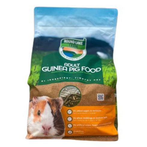 Round Lake Farm Adult Guinea Pig Food 4lb - Poudre Pet and Feed Supply