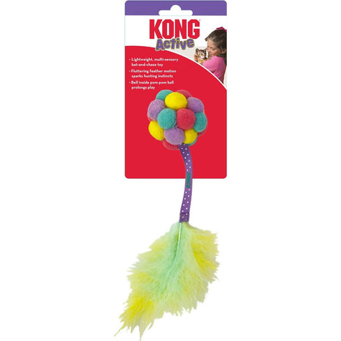 KONG Active Bubble Ball Cat Toy - Poudre Pet and Feed Supply