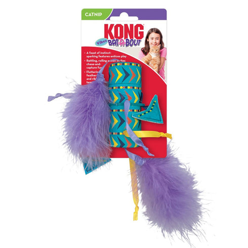 KONG Bat-A-Bout Vibez Roller Cat Toy - Poudre Pet and Feed Supply