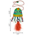 KONG Jellyfish Teaser Assorted Colors Cat Toy - Poudre Pet and Feed Supply