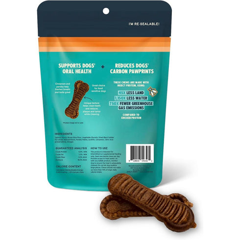 Jiminy's Dental Chew Dog Treats for Medium Adult Dogs 12Ct - Poudre Pet and Feed Supply