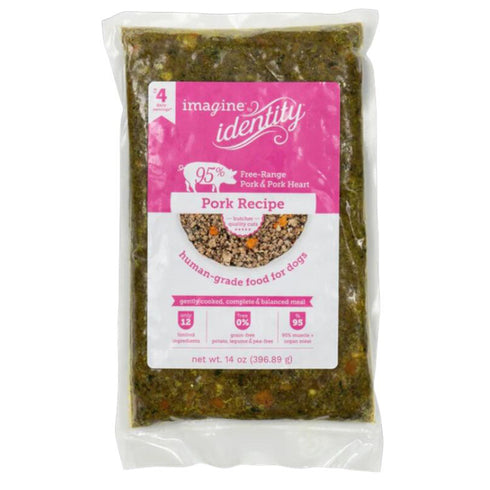 Identity Imagine 95% Pork Gently Cooked Wet Dog Food 14oz - Poudre Pet and Feed Supply