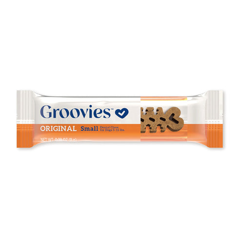 King Wholesale Groovies Dog Dental Chew Small Each - For Dogs 5-15 lb - Poudre Pet and Feed Supply