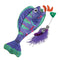 Kong Wrangler Angler Fish Cat Toys Assorted - Poudre Pet & Feed Supply