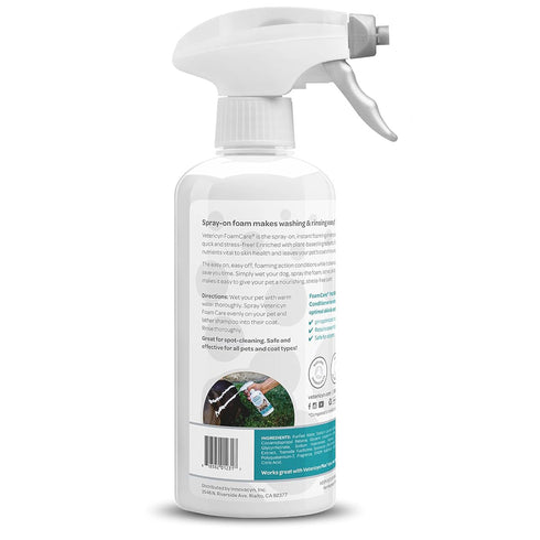 Vetericyn FoamCare Pet Shampoo & Conditioner 16oz poudrefeed.com 2