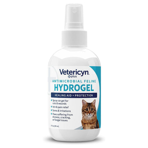 Vetericyn Plus Feline Antimicrobial Hydrogel 3oz poudrefeed.com 4
