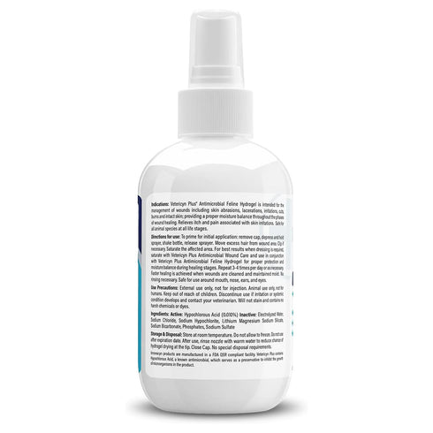 Vetericyn Plus Feline Antimicrobial Hydrogel 3oz poudrefeed.com 5