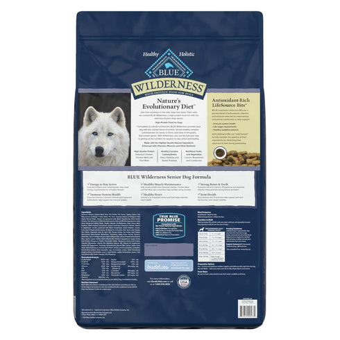 Blue Buffalo Wilderness Chicken Dry Dog Food 24lb