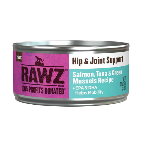 Rawz Hip & Joint Support Salmon Tuna & Green Mussels Cat Food 5.5oz Poudre Pet & Feed Supply