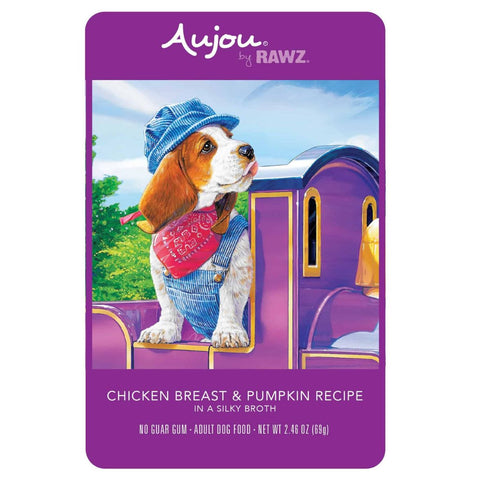 Rawz Aujou Chicken Breast & Pumpkin Dog Food Recipe 2.46oz Poudre Feed & Feed Supply