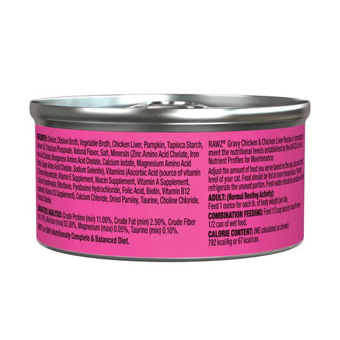 Rawz Gravy Chicken & Chicken Liver Cat Food 3oz Poudre Pet & Feed Supply 2