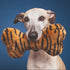 Fluff & Tuff Medium Tiger Bone Dog Toy - Poudre Pet & Feed Supply 3