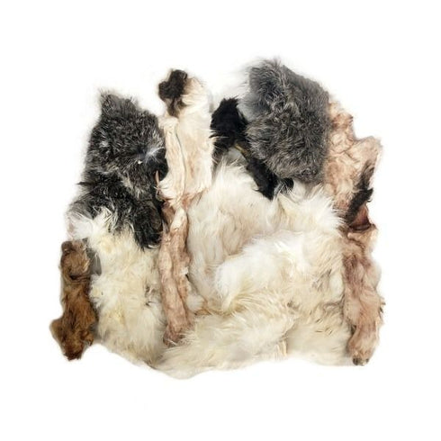 Savage Cat Food Dehydrated Rabbit Strips + Chips Cat & Dog Treats 3oz - Poudre Pet & Feed Supply 2