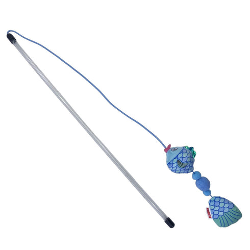 Kong Teaser Scrattles Fish Cat Toy - Poudre Pet & Feed Supply