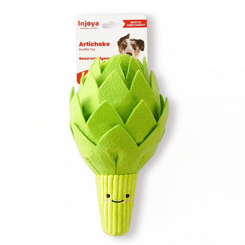 Injoya Artichoke Snuffle Dog Toy - Poudre Pet & Feed Supply 6