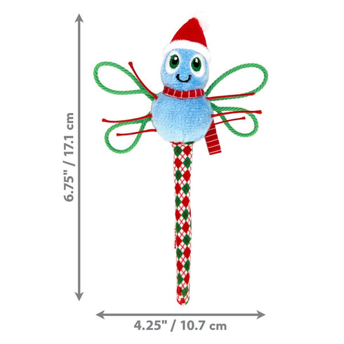 Kong Holiday Flingaroo Dragonfly Cat Toy - Poudre Pet & Feed Supply 3