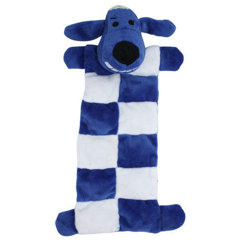 Multipet Loofa Hanukkah Dog Squeaker Mat 12" - Poudre Pet & Feed Supply