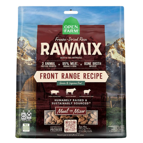 Open Farm RawMix Front Range Freeze Dried Raw Dog Food 13.5oz - Poudre Pet & Feed Supply