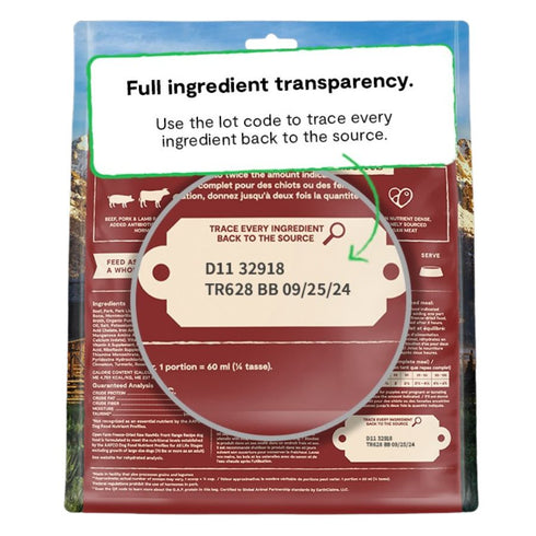 Open Farm RawMix Front Range Freeze Dried Raw Dog Food 13.5oz - Poudre Pet & Feed Supply 3