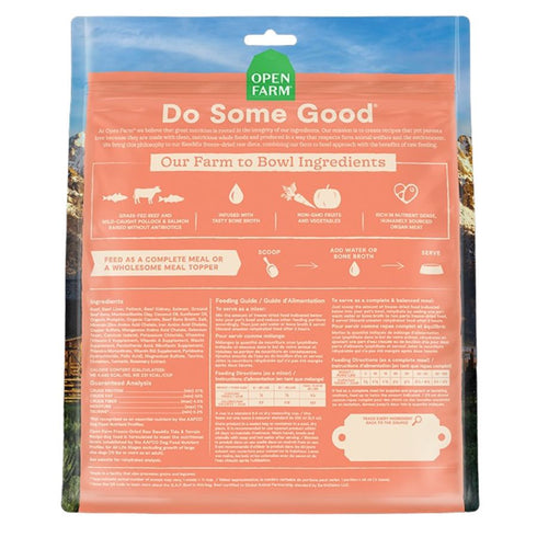 Open Farm RawMix Tide & Terrain Freeze Dried Raw Dog Food 13.5oz - Poudre Pet & Feed Supply 2