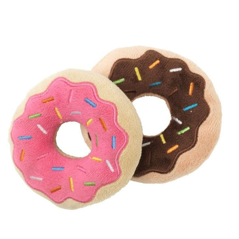 FuzzYard Donuts Dog Toy (2-Pack) - Poudre Pet & Feed Supply