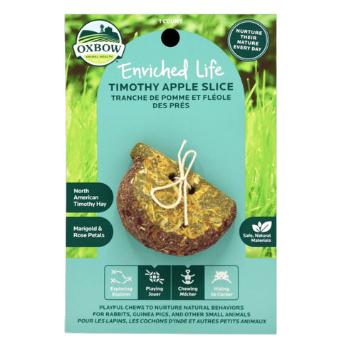 OXBOW Enriched Life – Timothy Apple Slice - Poudre Pet & Feed Supply