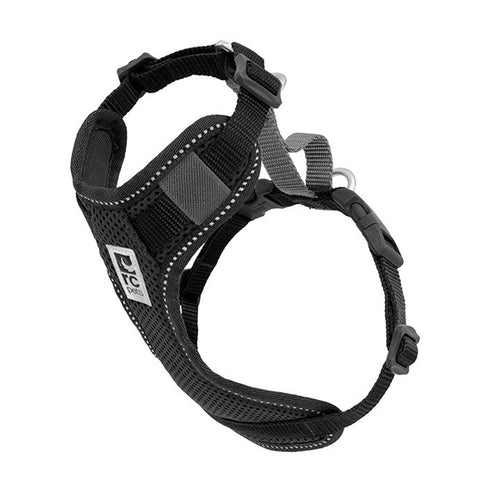 RC Pets Moto Control Harness Medium Black Grey - Poudre Pet and Feed Supply