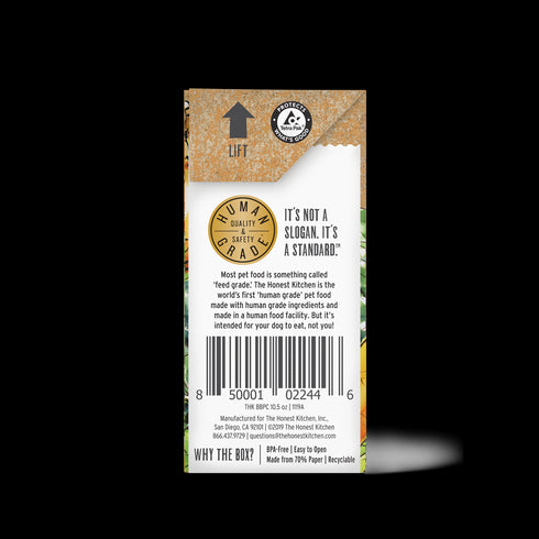 Honest Kitchen Butcher Block Pate Chicken & Super Greens Grain Free Dog Food 10.5oz poudrefeed.com 2