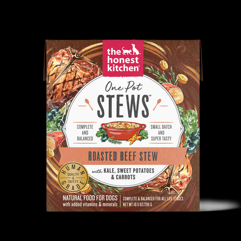 Honest Kitchen One Pot Stews Beef Kale Wet Dog Food 10.5oz - Poudre Pet and Feed Supply