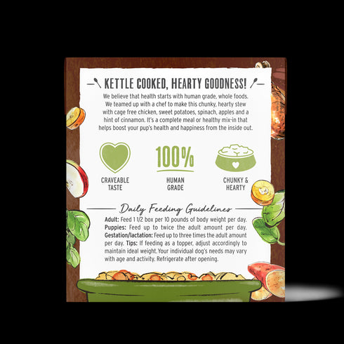 Honest Kitchen One Pot Stews Chicken Sweet Potato Wet Dog Food 10.5oz - Poudre Pet and Feed Supply 3