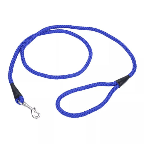 Coastal Rope Dog Leash 6' Blue - Poudre Pet and Feed Supply