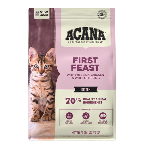 Acana Kitten First Feat Cat Food 4lb - Poudre Pet and Feed Supply