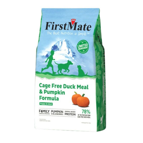 FirstMate Dog LID Grain-Free Duck & Pumpkin Dry Dog Food 25lb poudrefeed.com