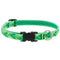 Lupine Adjustable Dog Collar 3/4" x 15-25" Shamrocks - Poudre Pet & Feed Supply