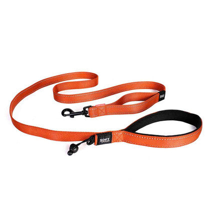 Ezydog Standard Soft Trainer Leash For Dogs 26 lbs. Orange - Poudre Pet and Feed Supply