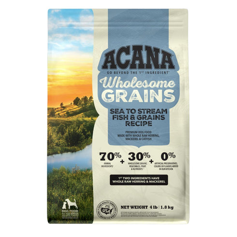 Acana American Waters Wholesome Grains Dry Dog Food 4lb - Poudre Pet and Feed Supply