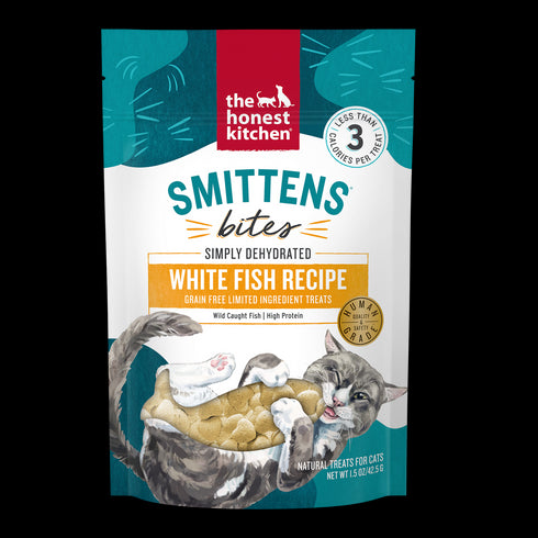 The Honest Kitchen Smittens Bites White Fish Cat Treats 1.5oz - Poudre Pet and Feed Supply
