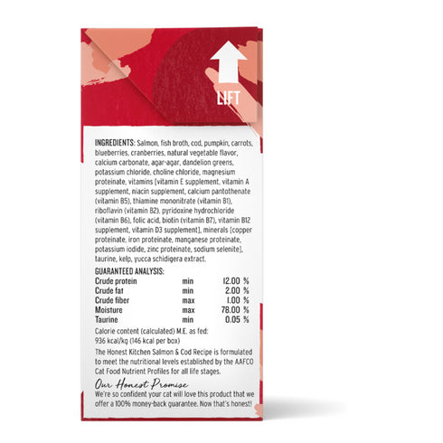 The Honest Kitchen Grain-free Salmon & Cod Pate Wet Cat Food 5.5oz - Poudre Pet and Feed Supply