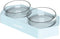 McLovin's Angled Double Bowl Blue - Poudre Pet and Feed Supply