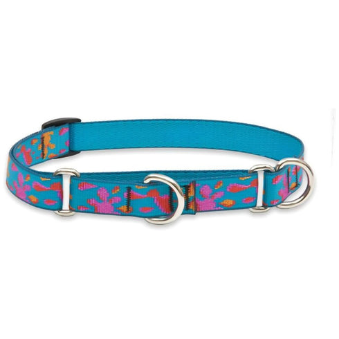 Lupine Martingale Dog Collar 3/4" Wide X 14-20" Neck Size Wet Paint - Poudre Pet and Feed Supply