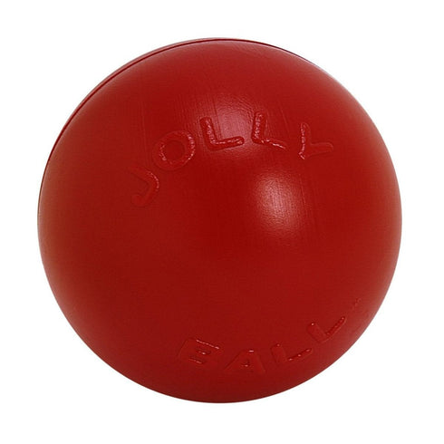 Jolly Pets Push'N Play Dog Toy 4.5" Red - Poudre Pet & Feed Supply