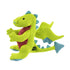 goDog Dragon with Double Chew Guard Plush Dog Toy Green Large - Poudre Pet & Feed Supply 2