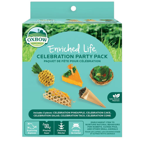 Oxbow Enriched Life Celebration Party Pack - Poudre Pet and Feed Supply